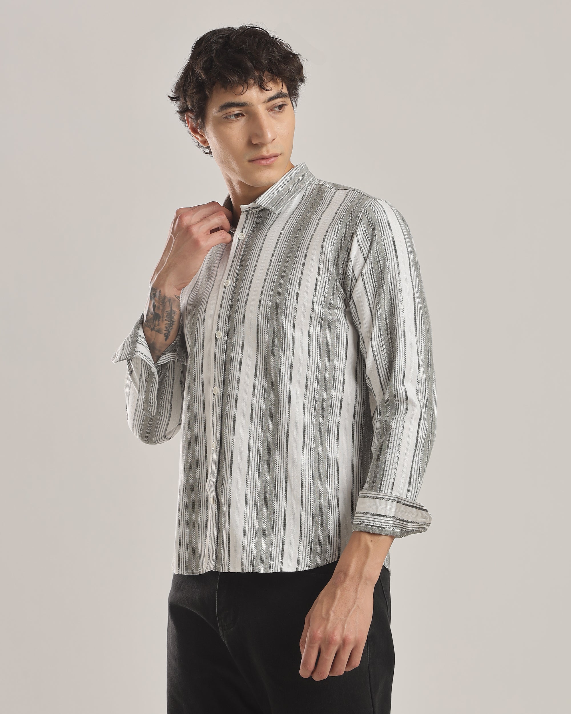 Premium Casual Stripe Shirt