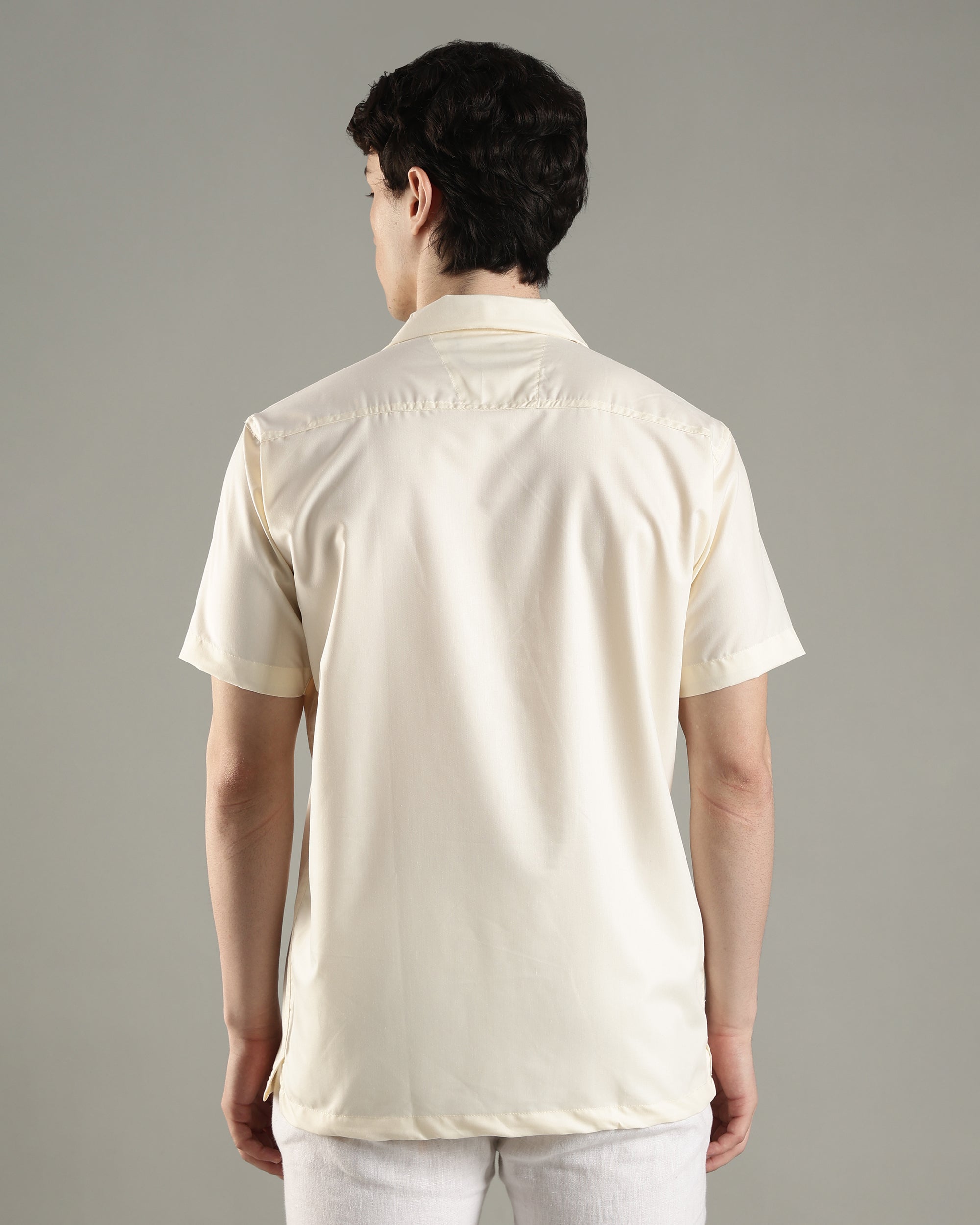 Premium Viscose Cuban Collar Shirt