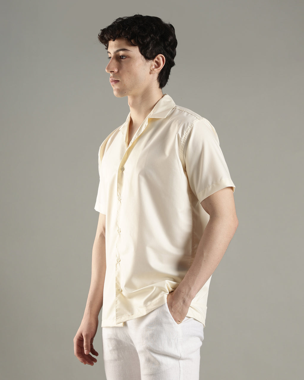 Premium Viscose Cuban Collar Shirt