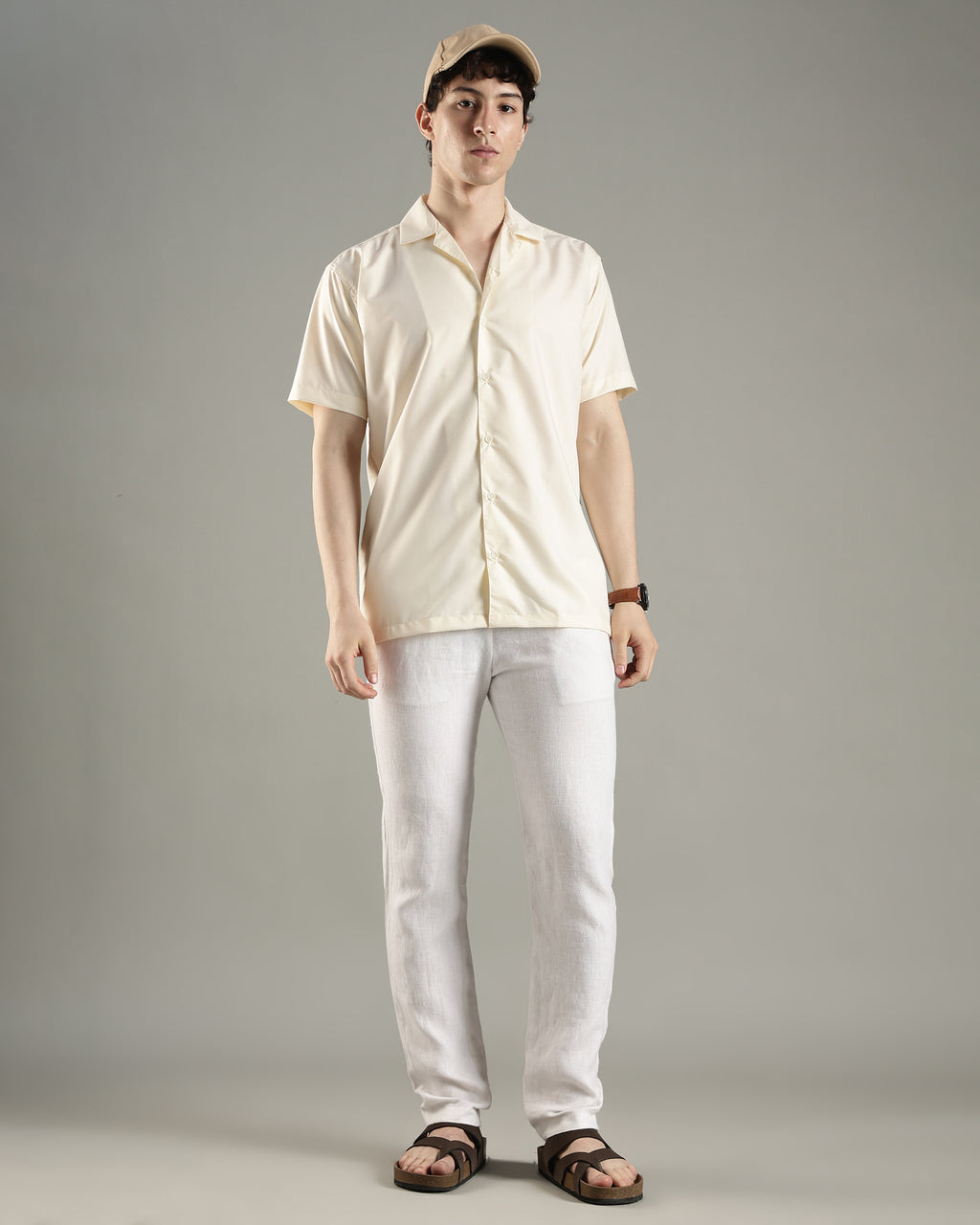 Premium Viscose Cuban Collar Shirt