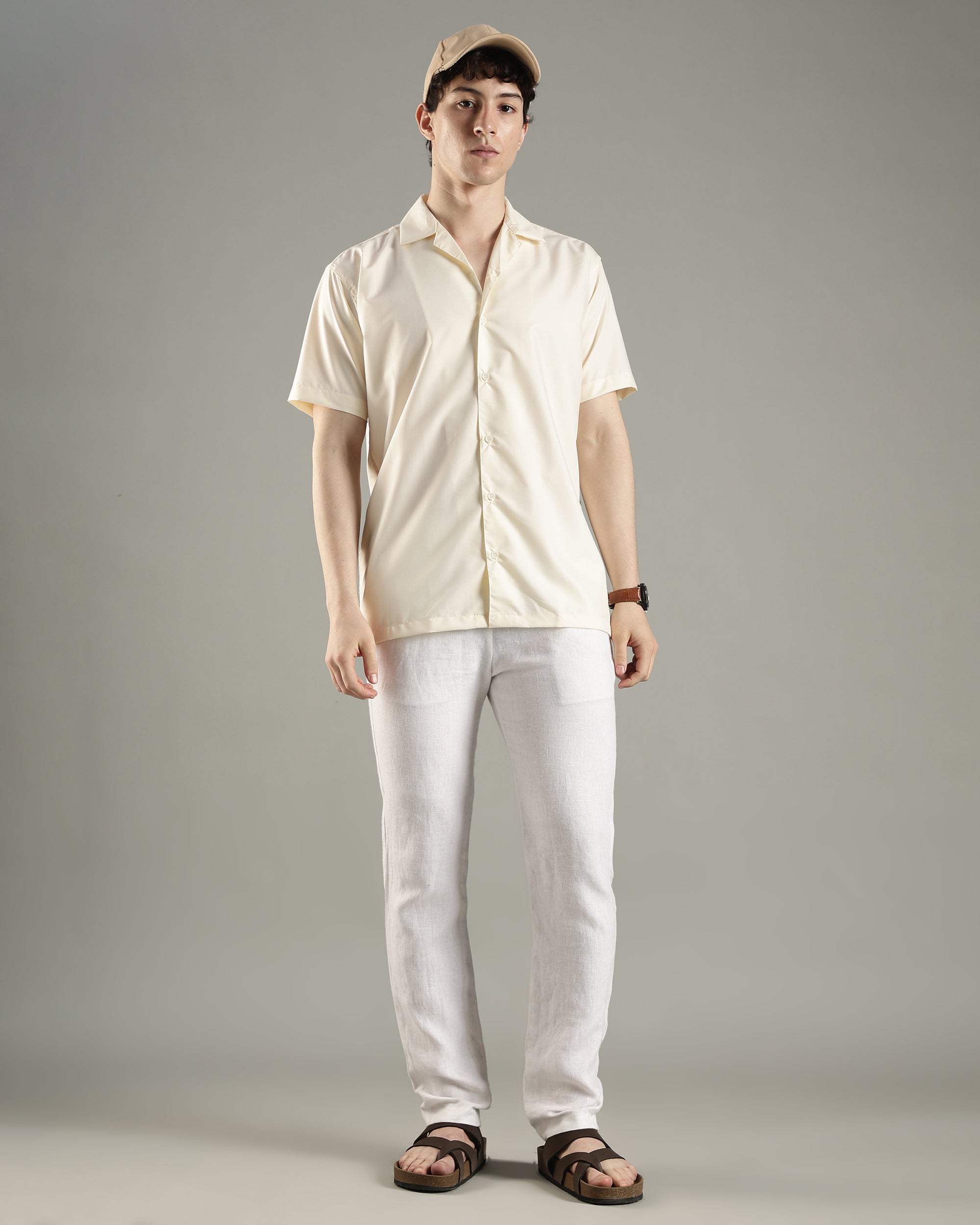 Premium Viscose Cuban Collar Shirt