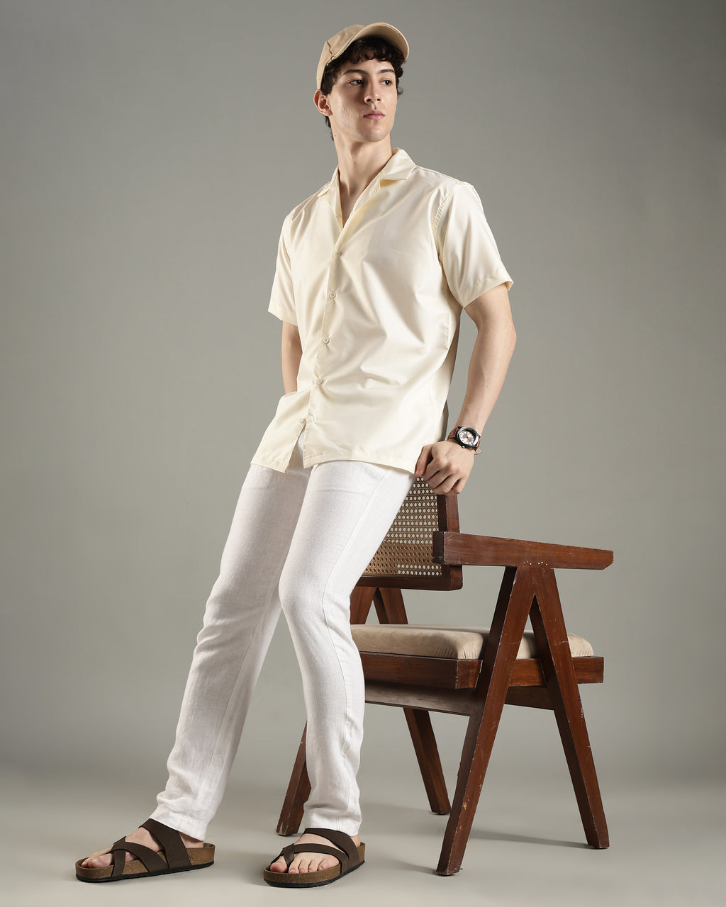 Premium Viscose Cuban Collar Shirt