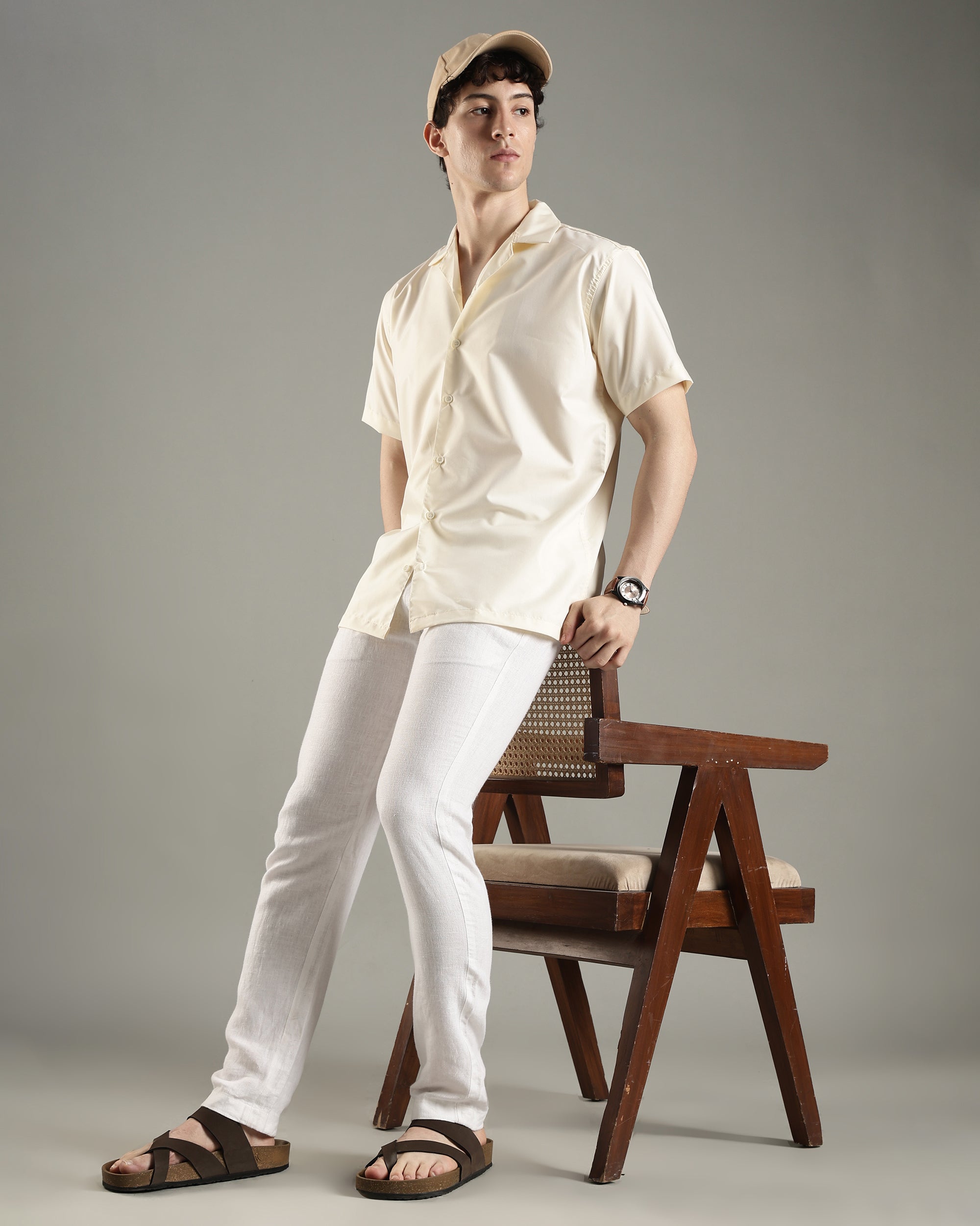 Premium Viscose Cuban Collar Shirt