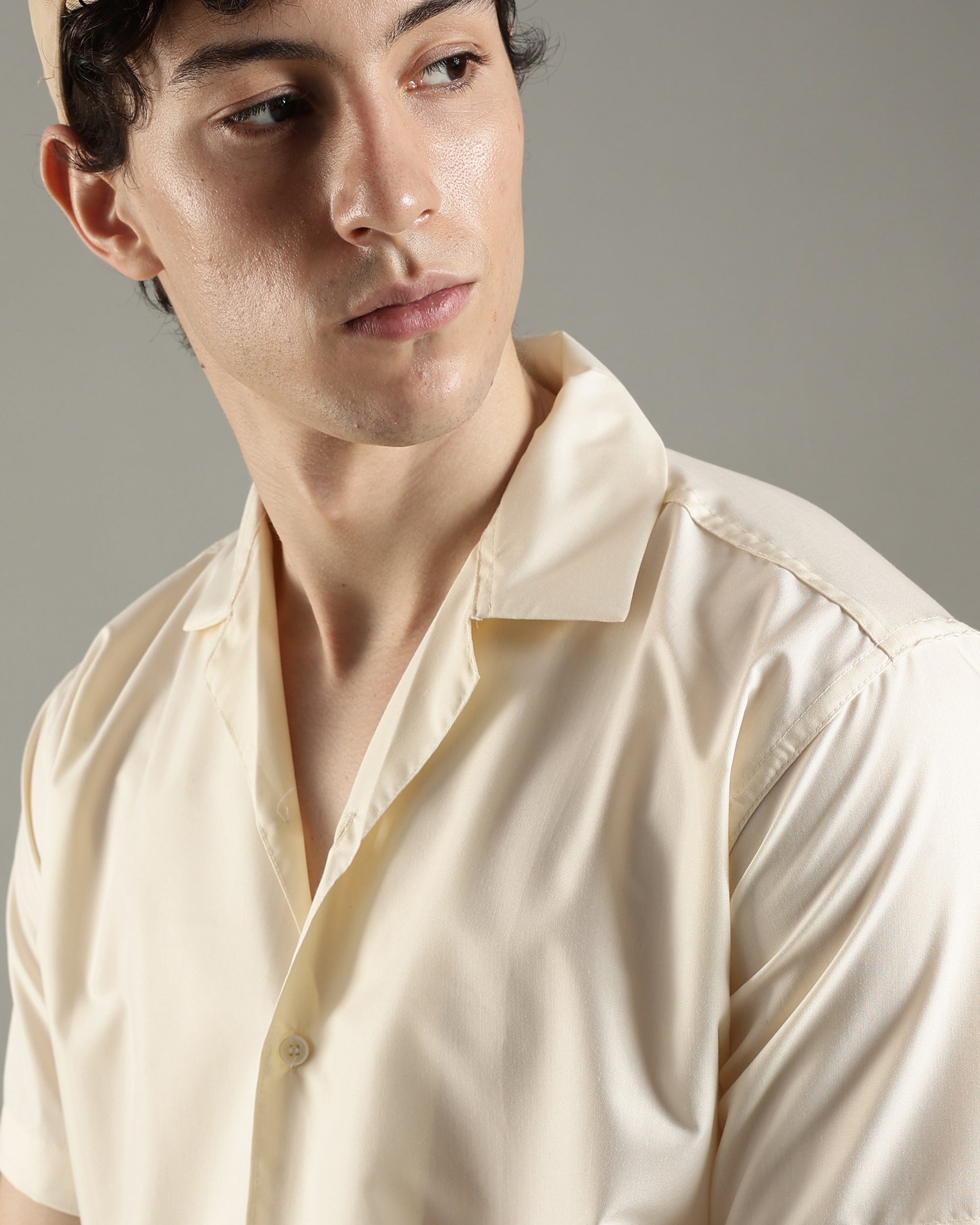 Premium Viscose Cuban Collar Shirt