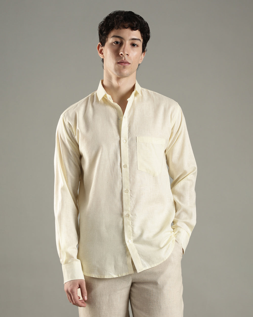 Premium Casual Linen Blend Shirt