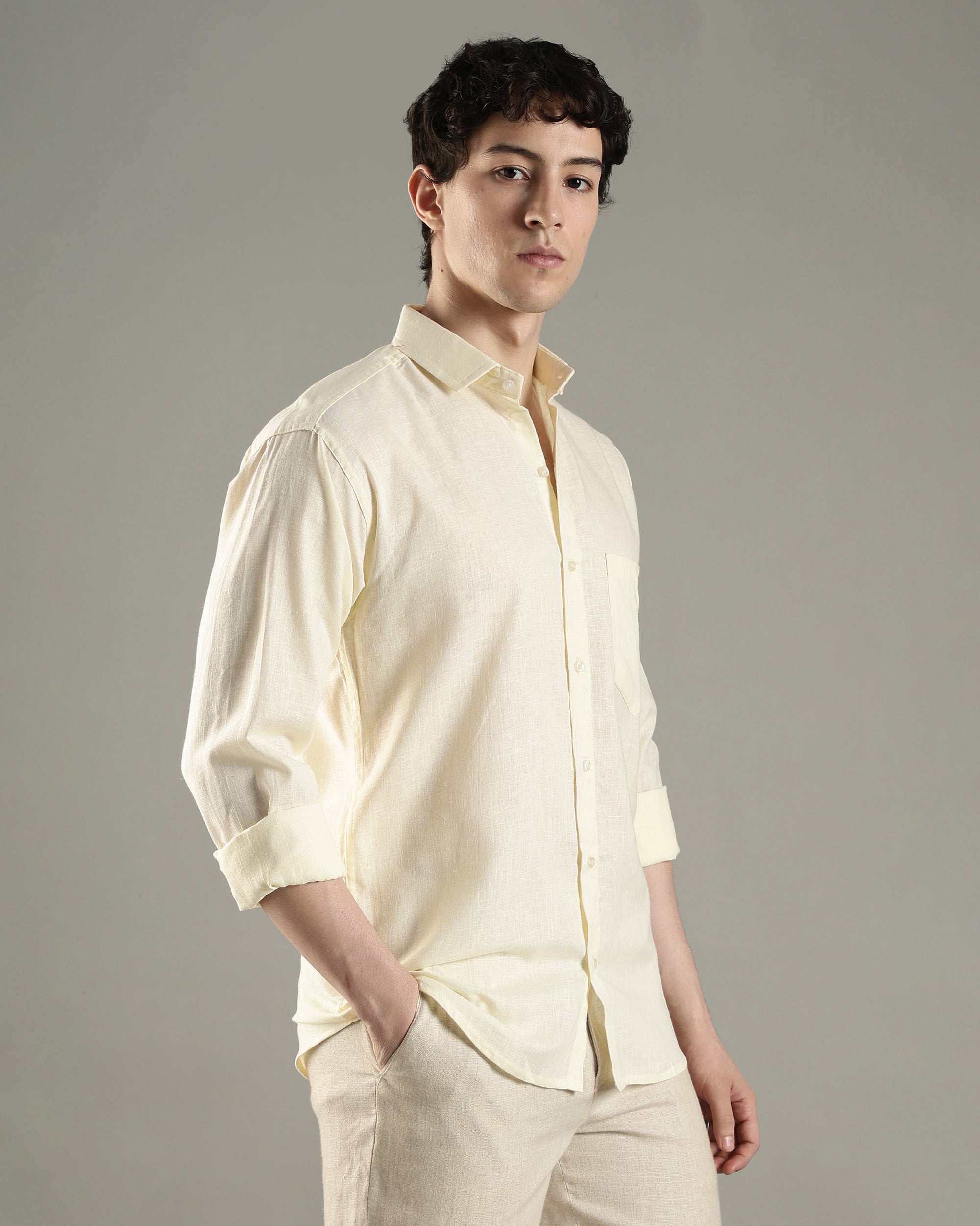 Premium Casual Linen Blend Shirt