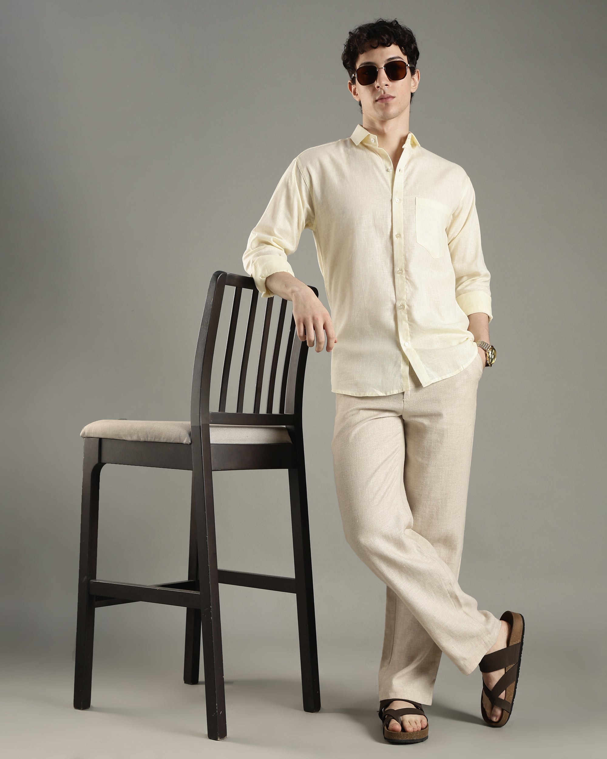 Premium Casual Linen Blend Shirt