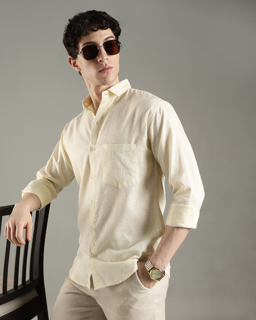 Premium Casual Linen Blend Shirt
