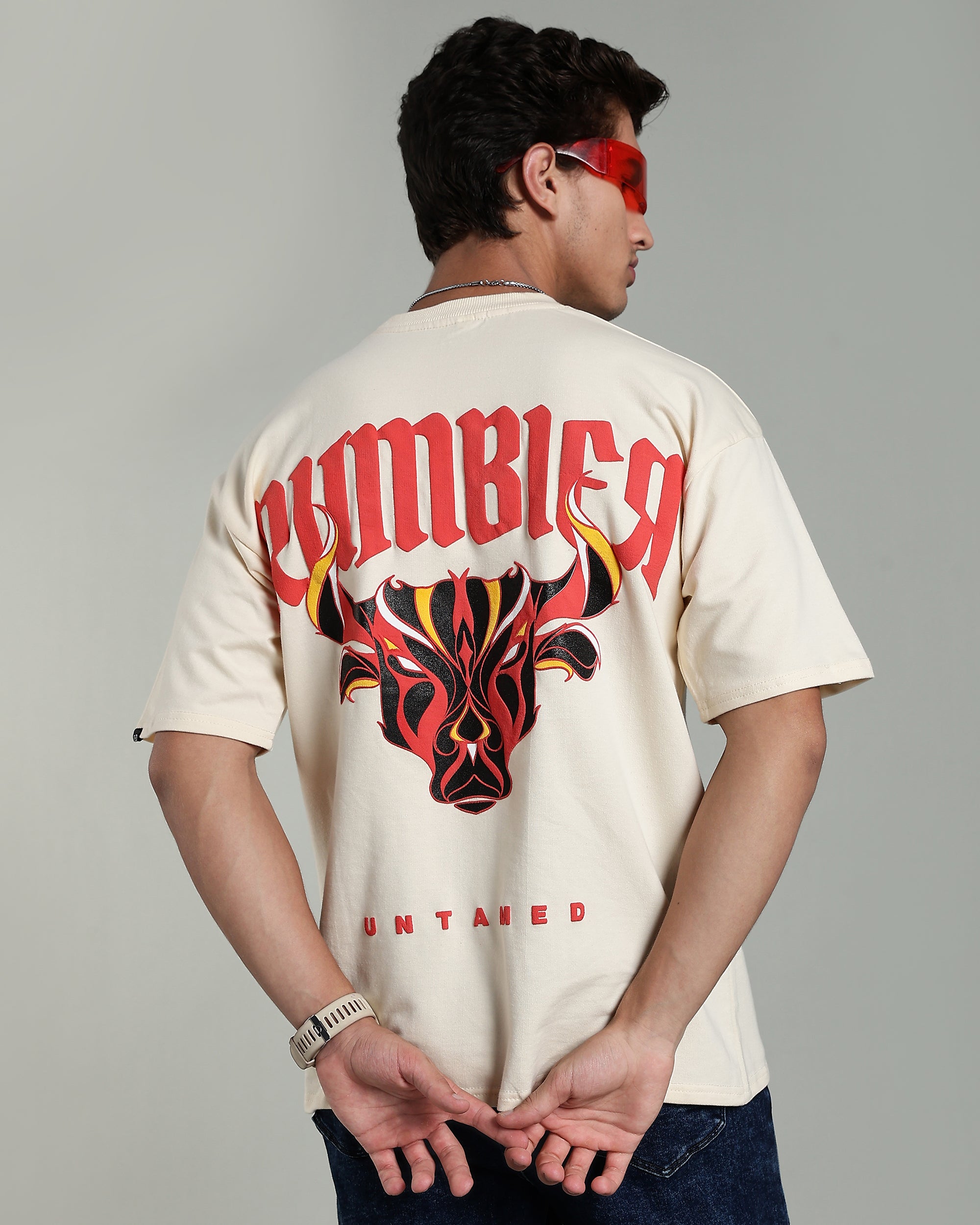 Thunder Bull Premium Oversized Graphic Tee