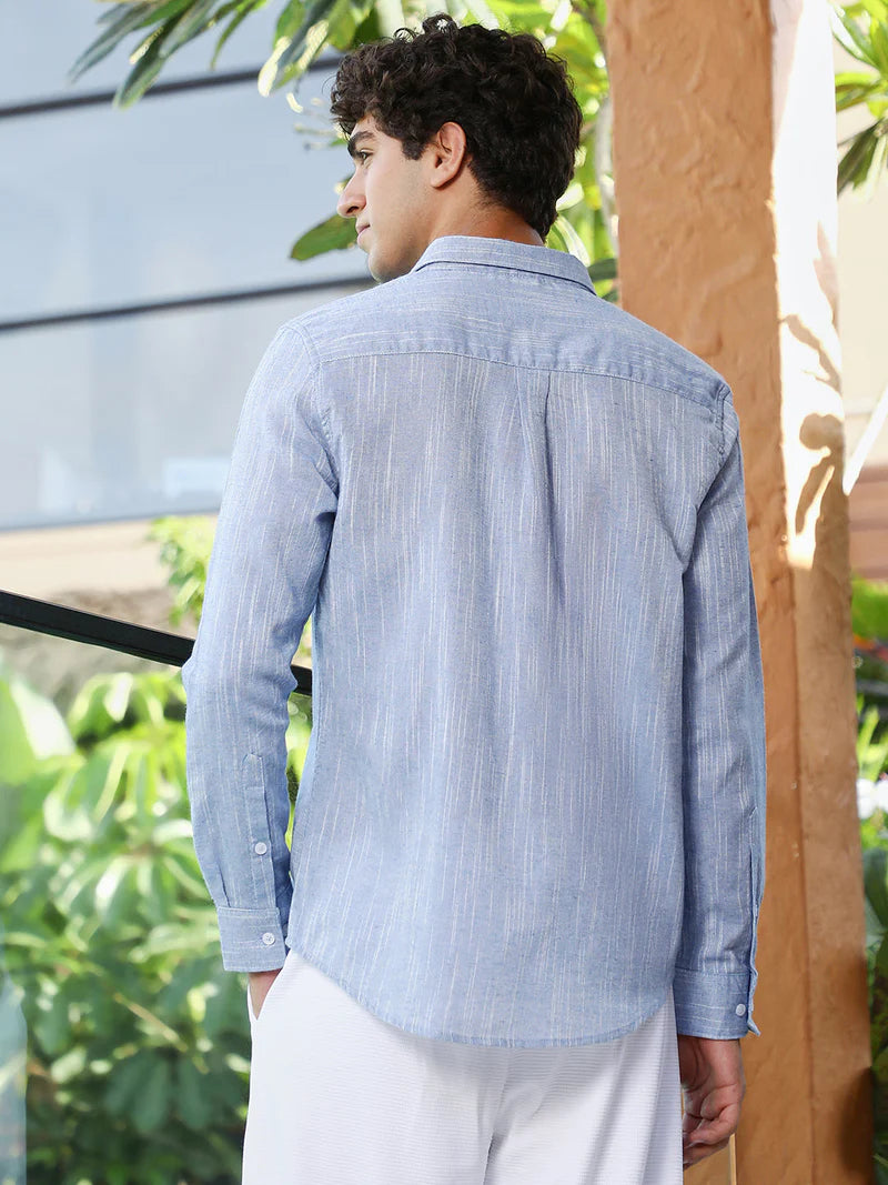 Thread-Jacquard Shirt