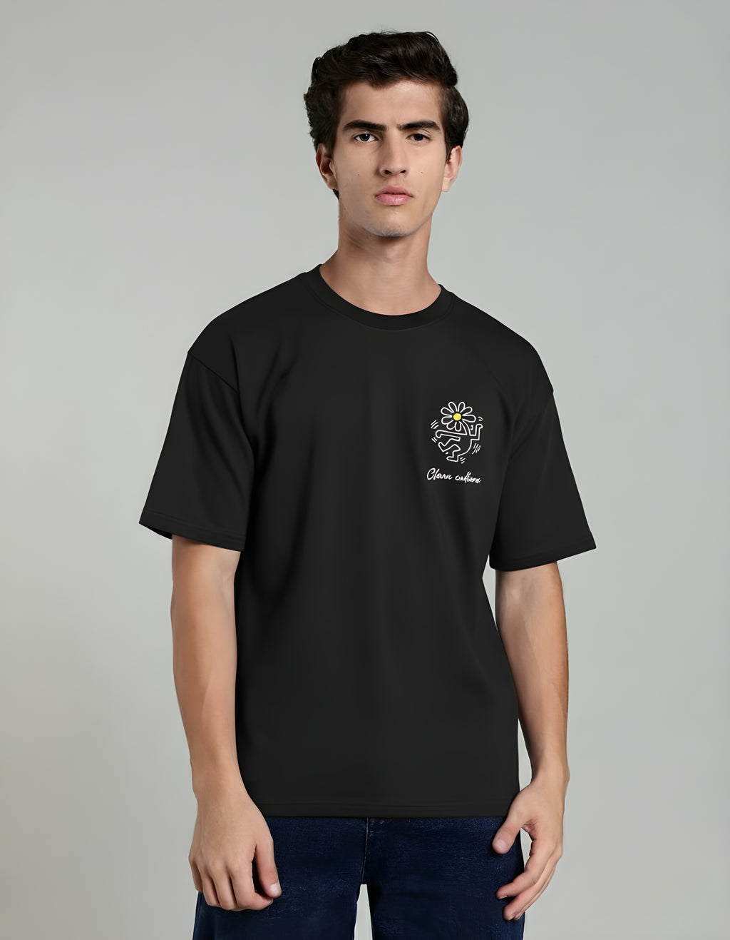 The New Day Oversized Back Graphic T-Shirt