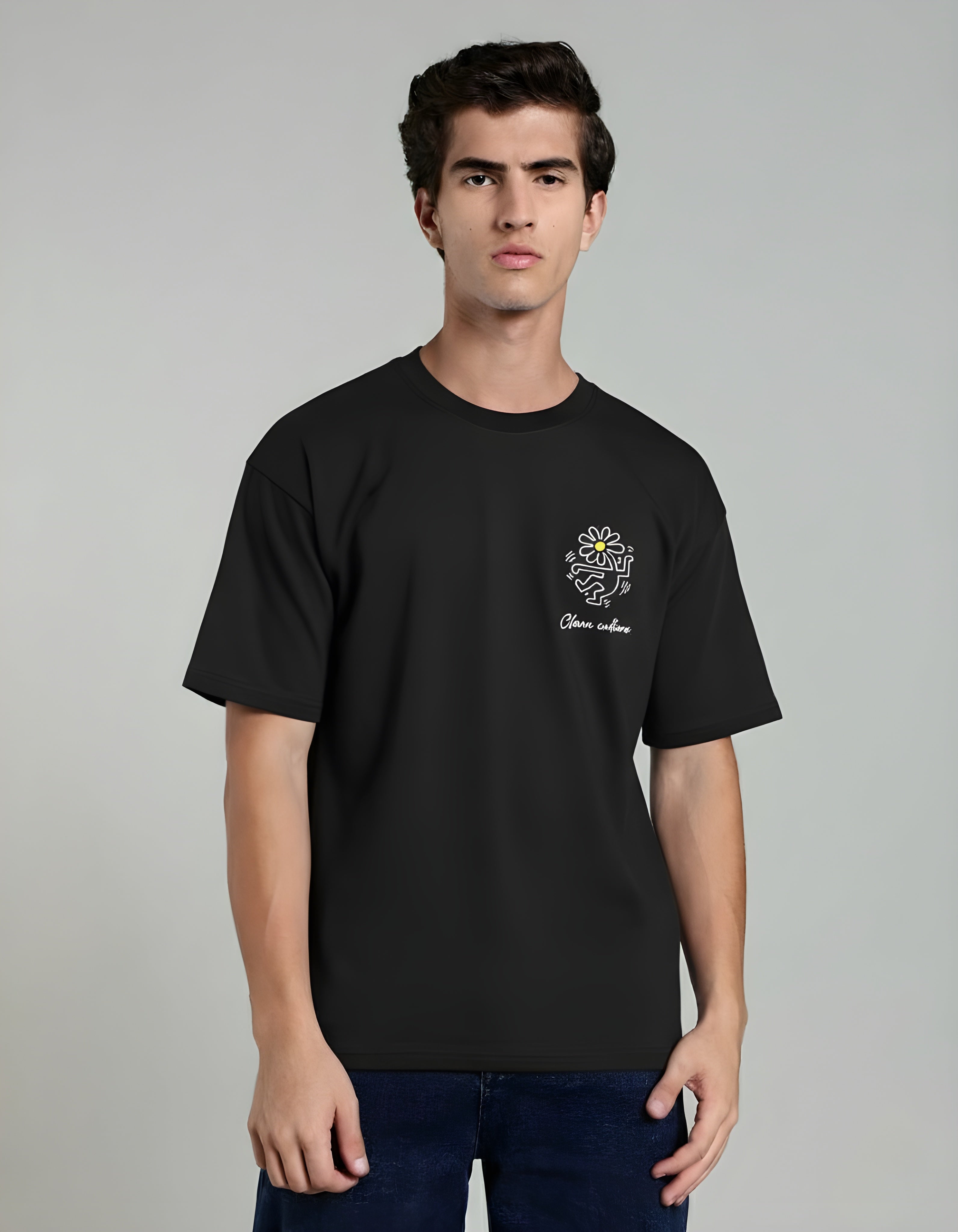 The New Day Oversized Back Graphic T-Shirt