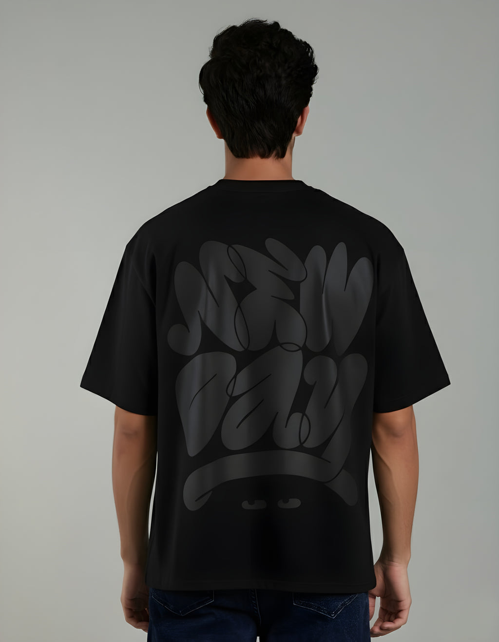 The New Day Oversized Back Graphic T-Shirt