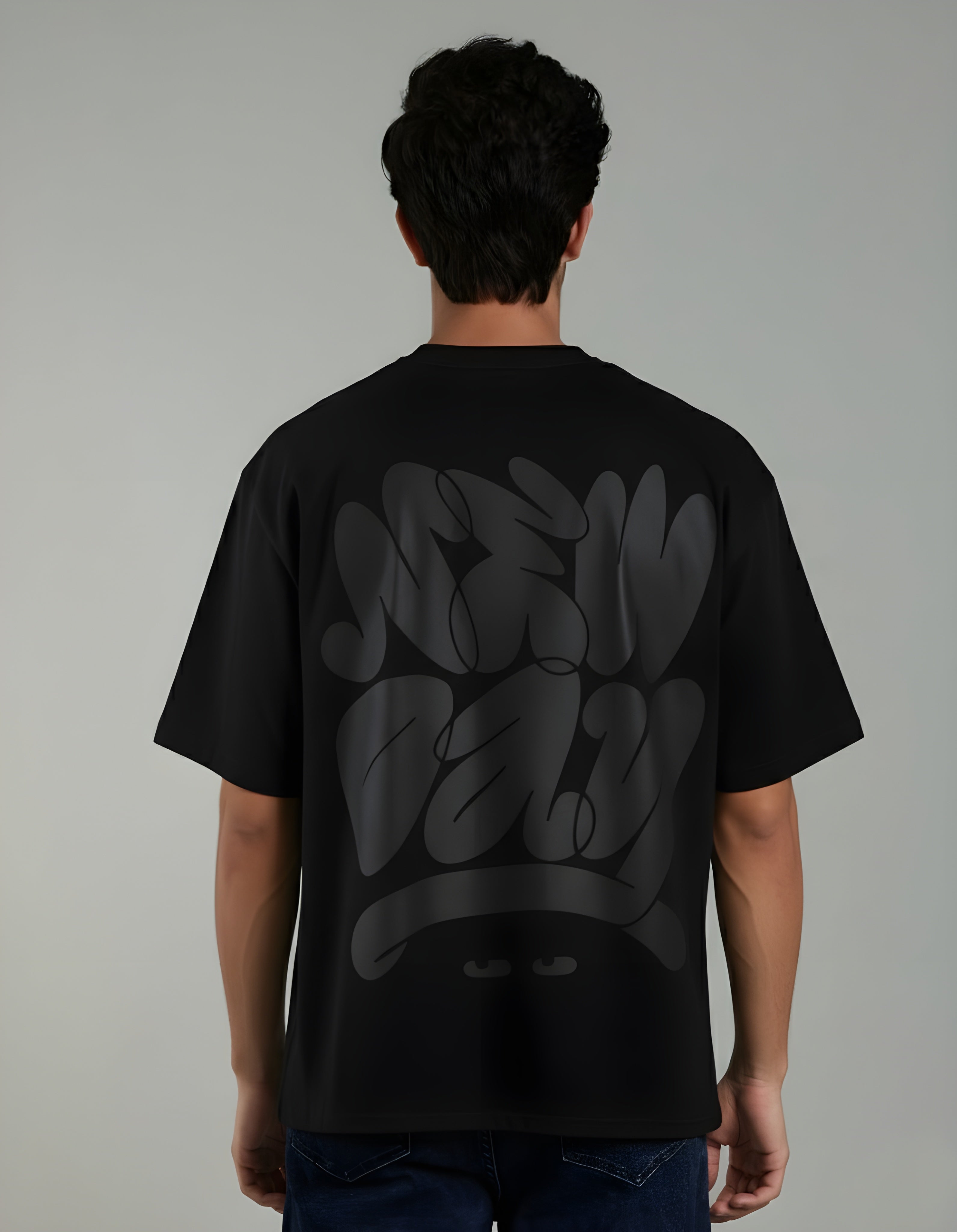 The New Day Oversized Back Graphic T-Shirt
