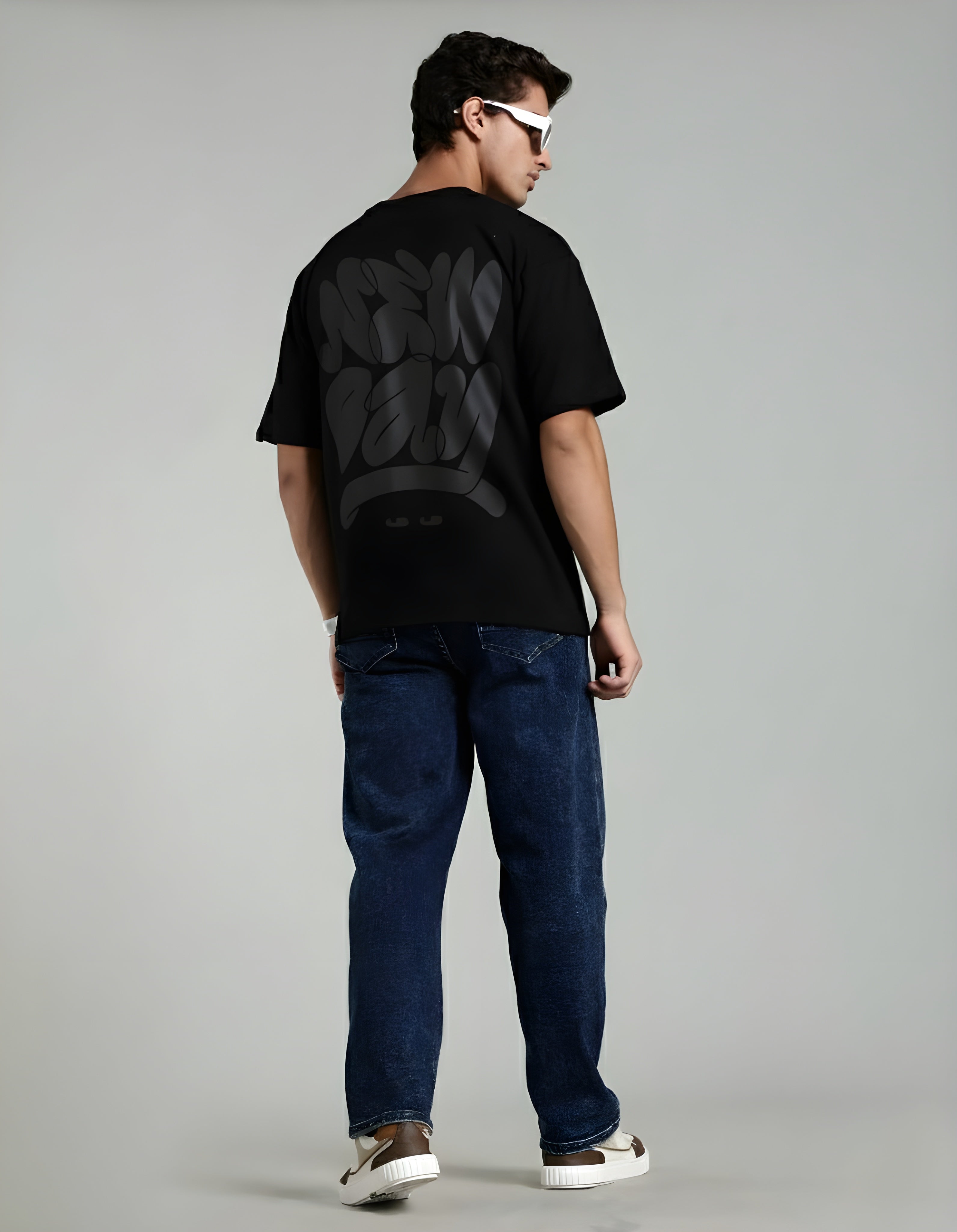 The New Day Oversized Back Graphic T-Shirt