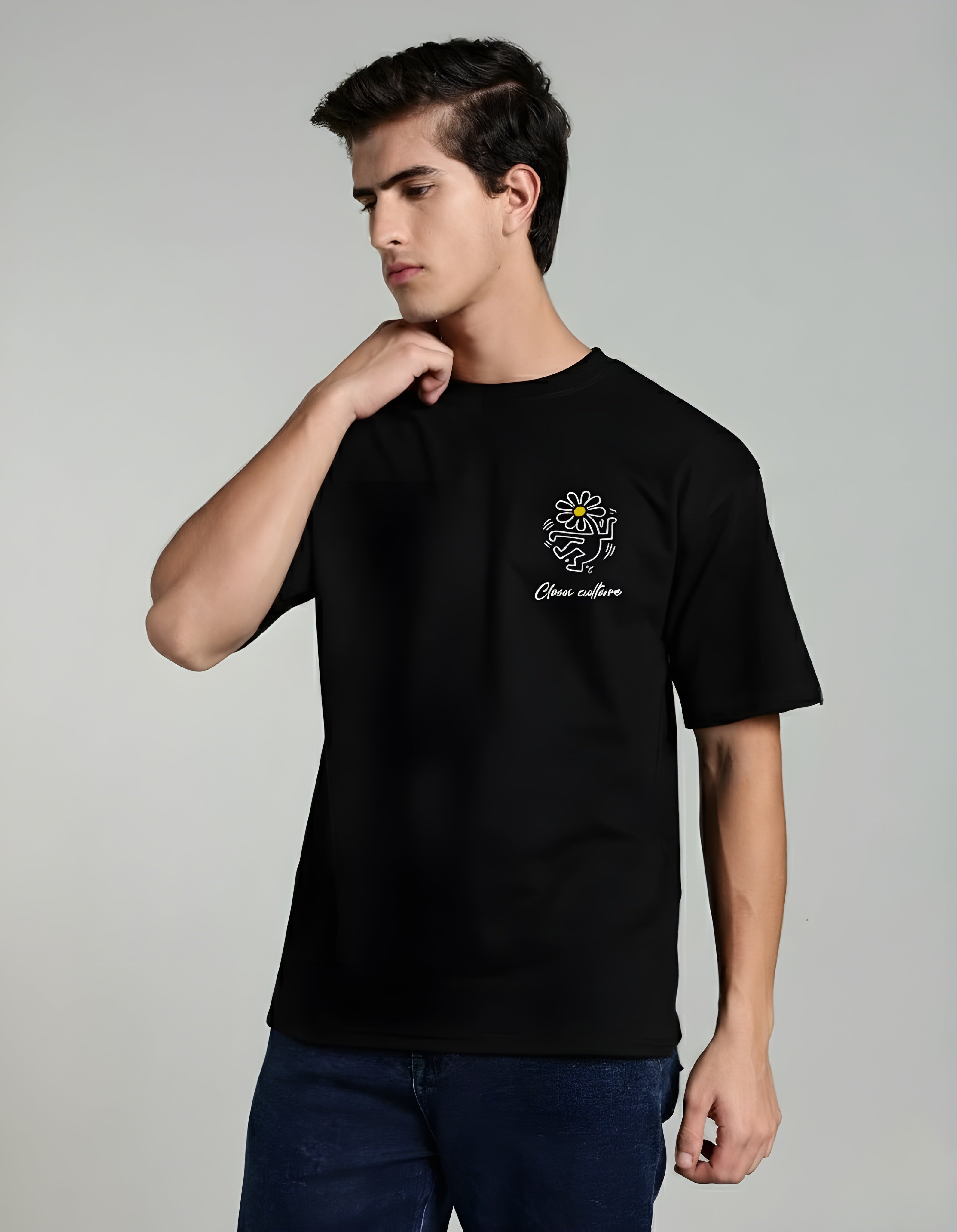 The New Day Oversized Back Graphic T-Shirt