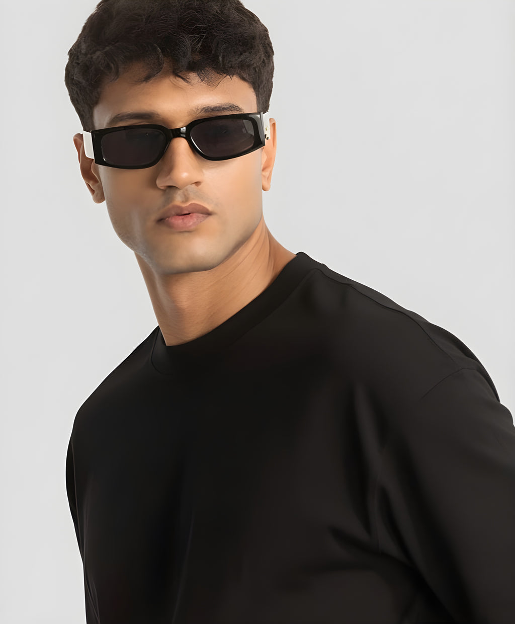 Classic Black Oversized Tee