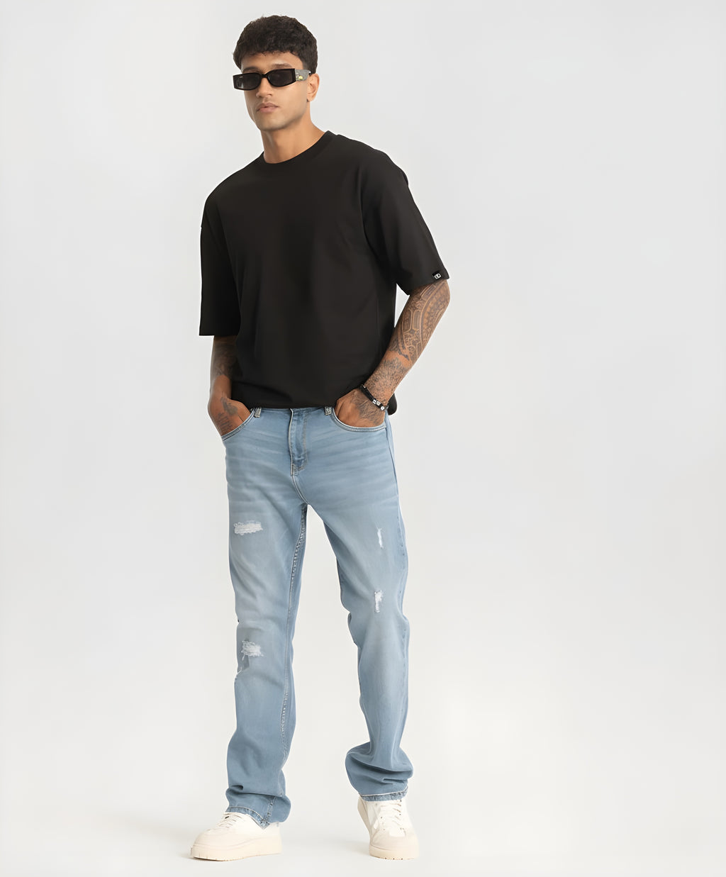 Classic Black Oversized Tee