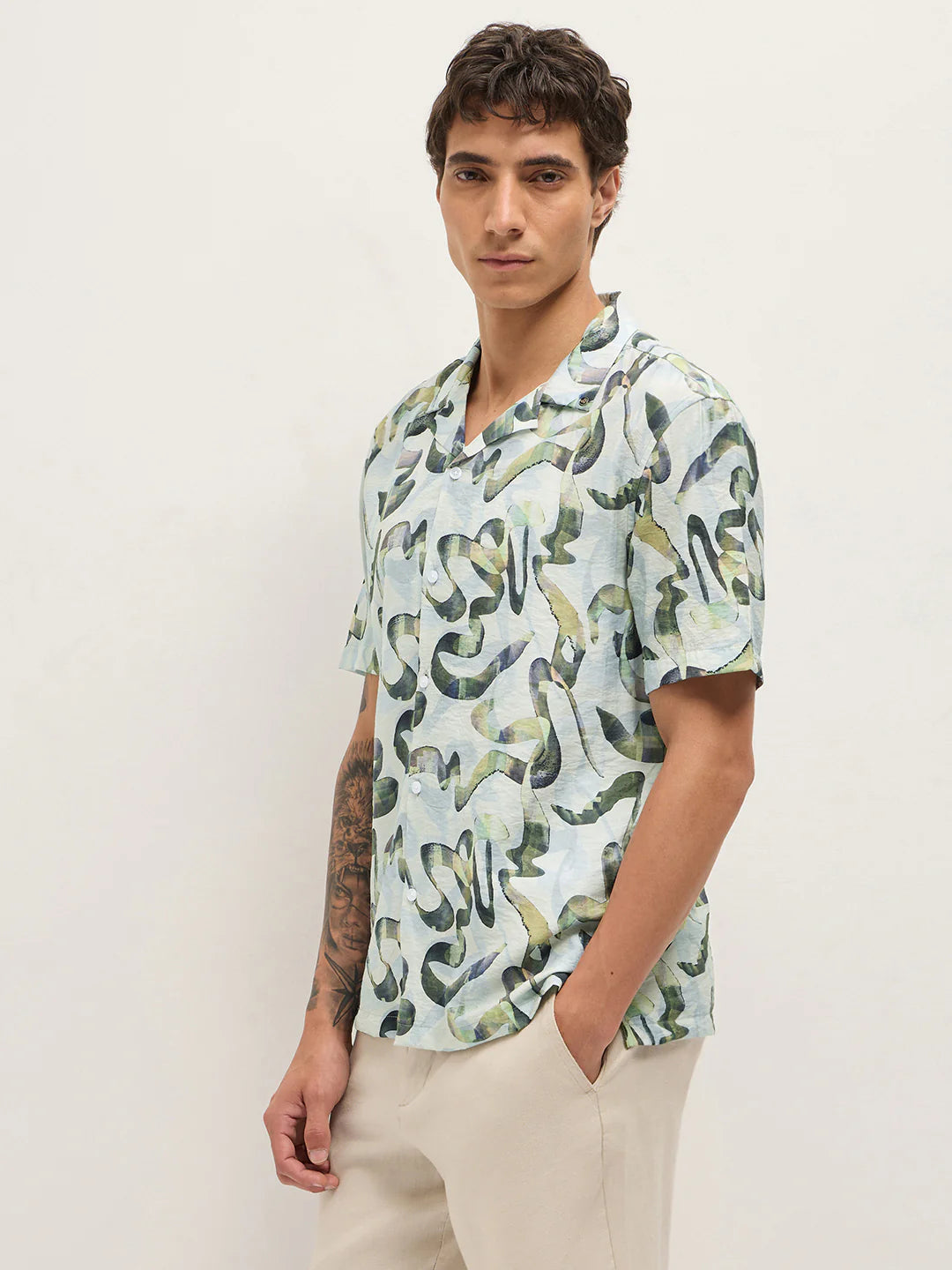 Flore Noir Shirt