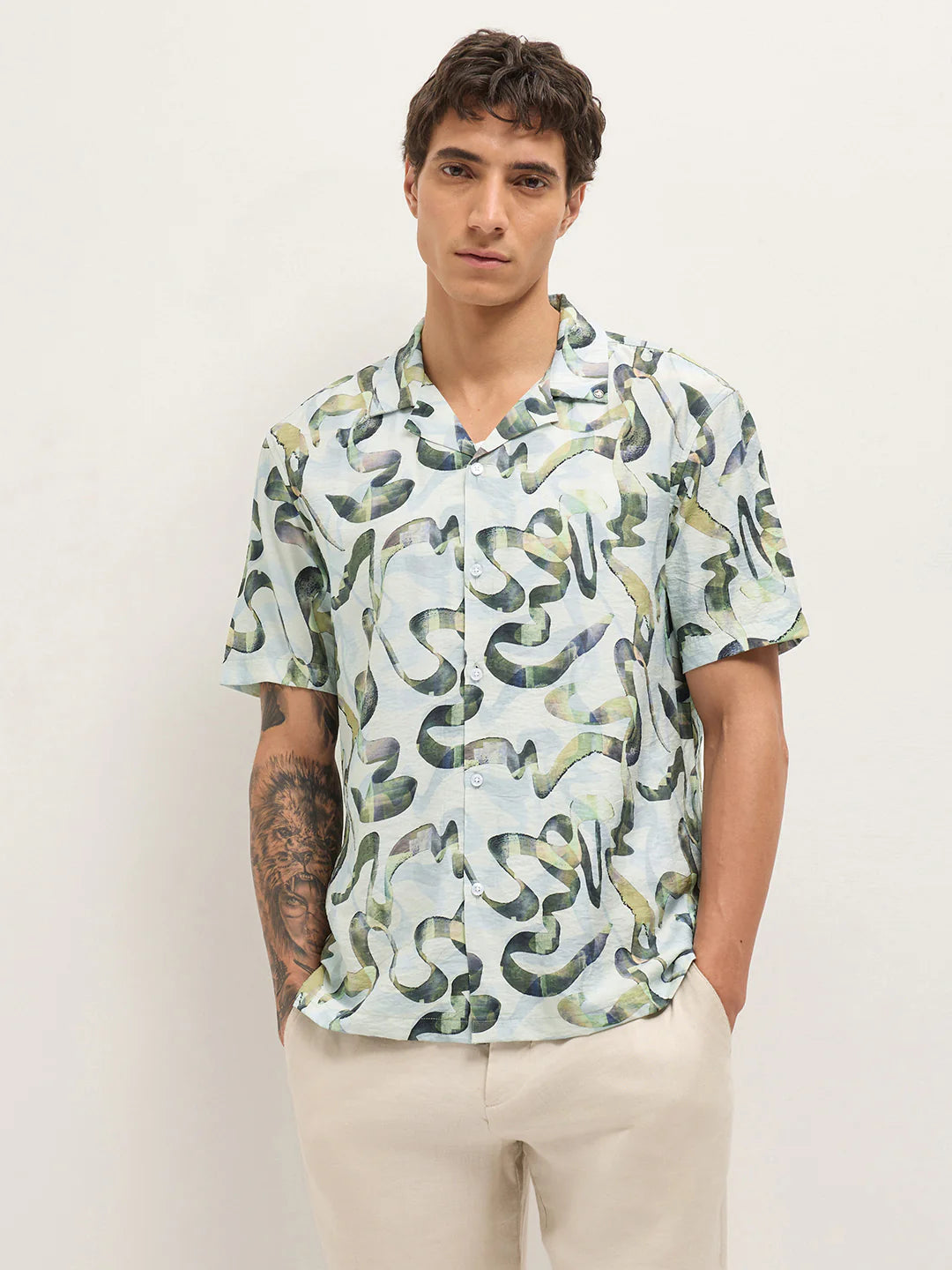 Flore Noir Shirt