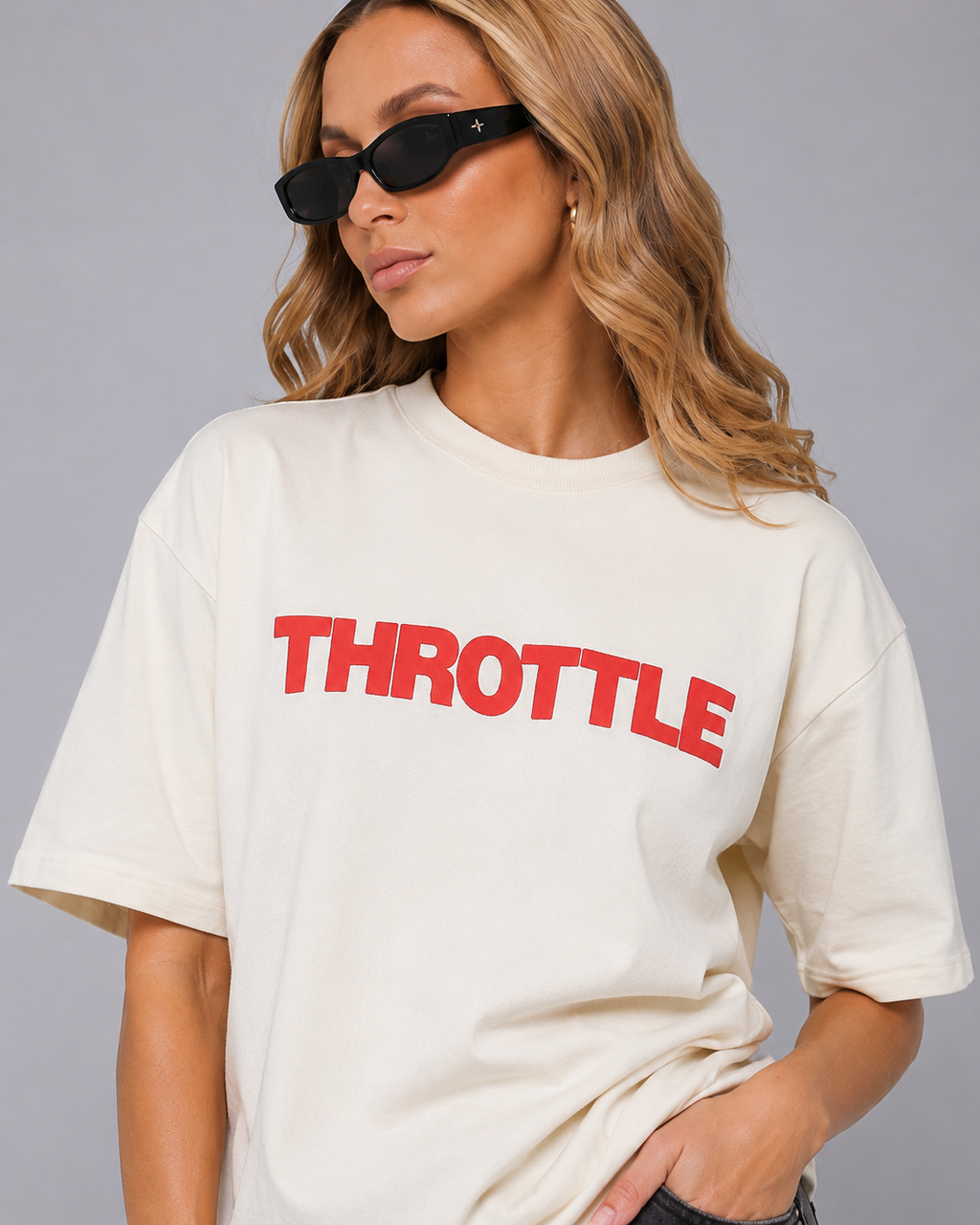Women's Untamed Bull Oversized Graphic Tee